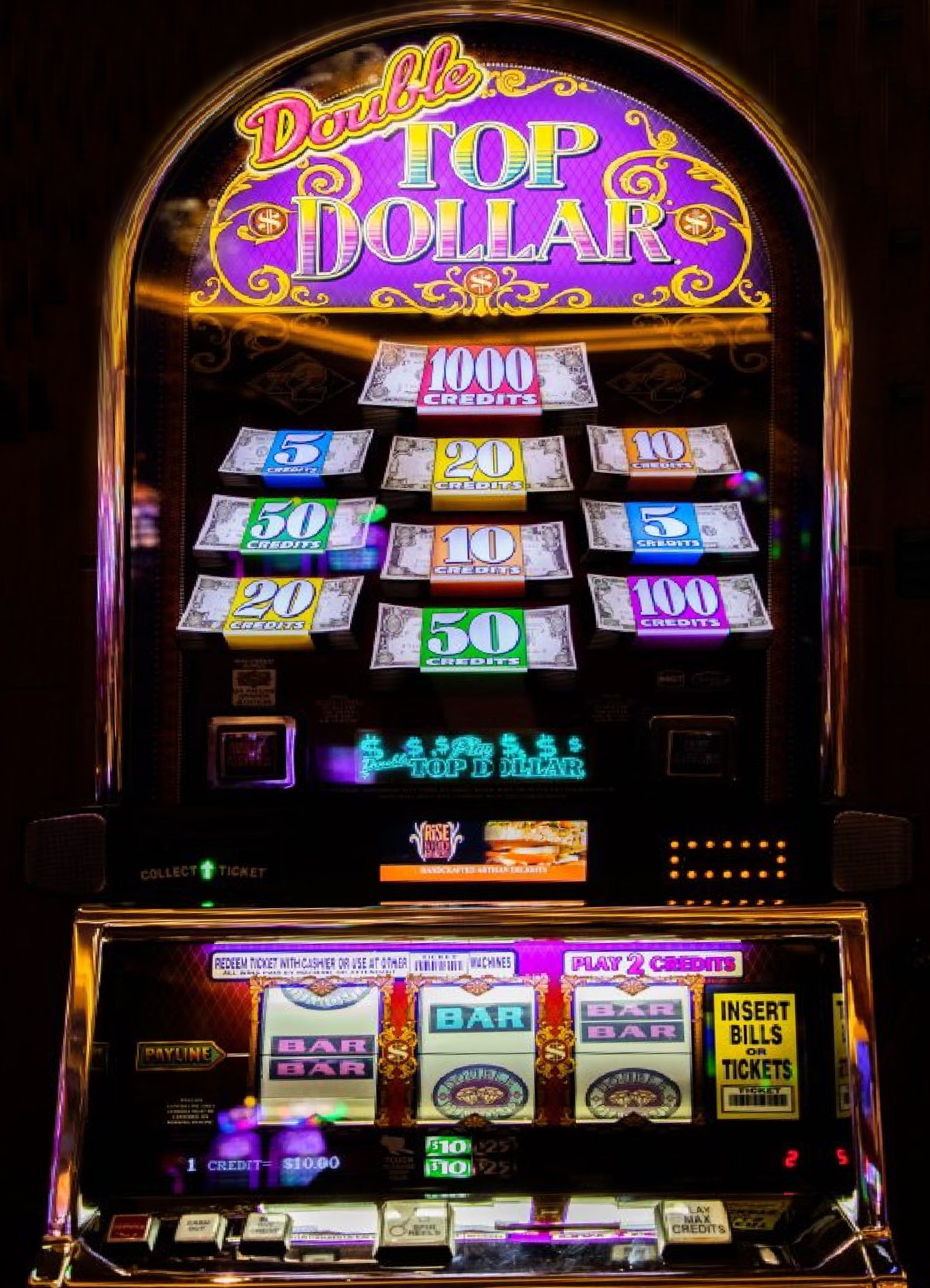 Double Top Dollar Slot Machine by